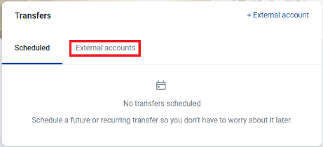 External Accounts