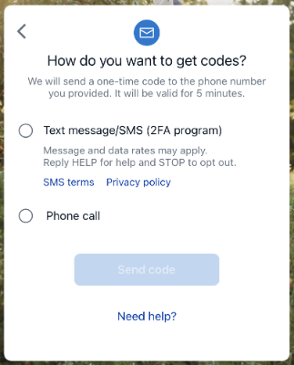 Code method for Mobile Devices
