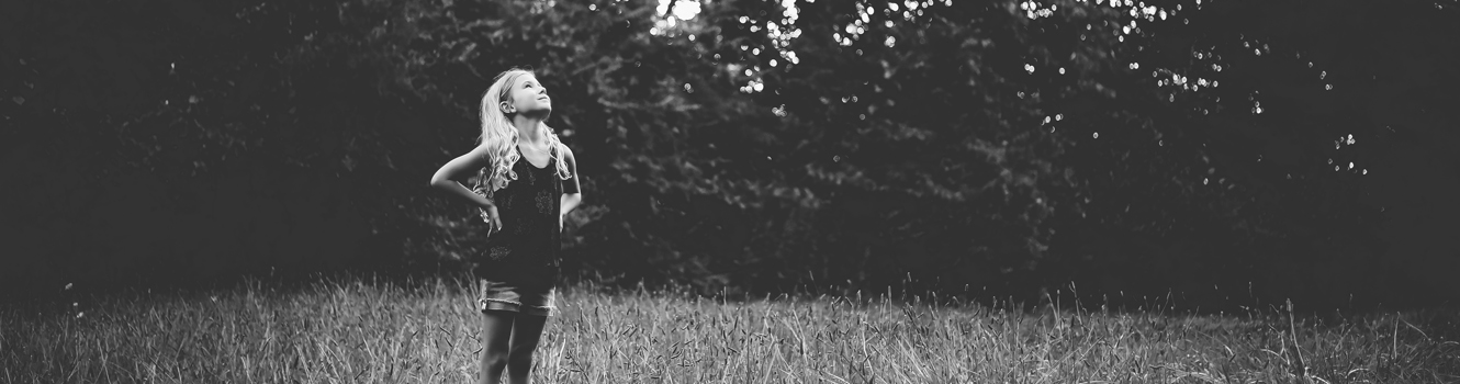 Girl in field