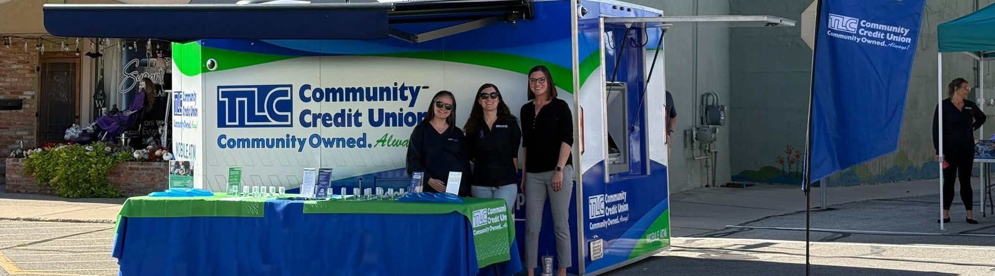TLC team at a community event