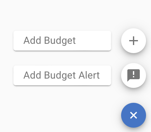 Add Budget in insights mobile